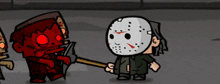 Jason Voorhees Zombie Age GIF - Jason Voorhees Zombie Age Pickaxe GIFs