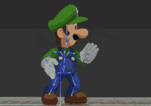 Luigi Super Mario GIF - Luigi Super Mario Dab GIFs