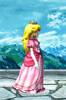 Super Smash Bros Brawl Princess Peach GIF - Super Smash Bros Brawl Princess Peach Game GIFs