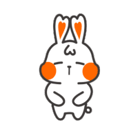 White Rabbit Sticker - White Rabbit Into Pieces Stickers