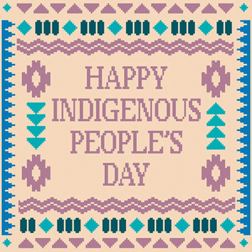 Happy Indigenous Peoples Day Native American GIF