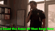 Station19 Travis Montgomery GIF - Station19 Travis Montgomery I Could Use Some Of That Soup Now GIFs