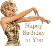 happy birthday to you marilyn monroe hbd greetings sparkle