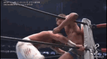 Jay White Shoulder Charge GIF - Jay White Shoulder Charge GIFs
