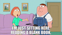 Family Guy Lois Griffin GIF - Family Guy Lois Griffin Im Just Sitting Here GIFs