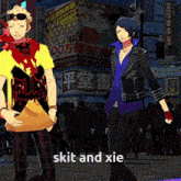 Persona 5 Skit GIF - Persona 5 Skit Xie GIFs