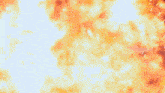 a painting of a fire explosion with sparks flying in the air