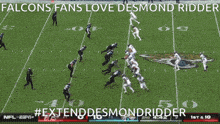 Desmond Ridder Falcons Fans GIF - Desmond Ridder Desmond Ridder GIFs