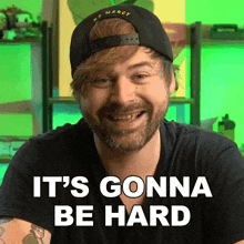 It'S Gonna Be Hard Jared Dines GIF - It'S Gonna Be Hard Jared Dines It'S Gonna Be Difficult GIFs
