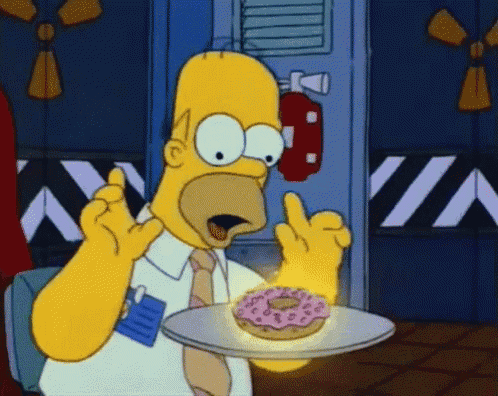 Magic Soul Donut - The Simpsons GIF - The Simpsons Homer Simpson Donut -  Discover & Share GIFs