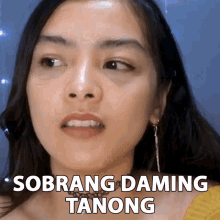 Sobrang Daming Tanong Dane Manalad GIF - Sobrang Daming Tanong Dane Manalad Maraming Tanong GIFs