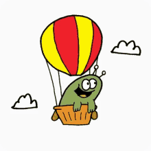 Krystal Sowell Hot Air Balloon GIF - Krystal Sowell Krystal Hot Air Balloon GIFs