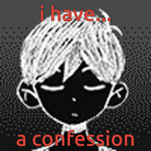 Omori Confession GIF - Omori Confession GIFs