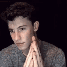 Shawn Mendes Thinking GIF - Shawn Mendes Thinking Shy GIFs