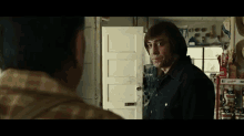 j kavier bardem anton chigurh no country for old men are you sure doubt