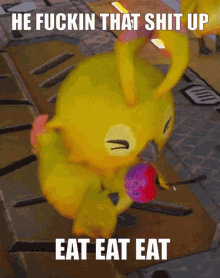 Pso2 Rappy GIF - Pso2 Rappy Eating GIFs