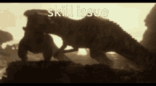 Skill Issue Giganotosaurus GIF - Skill Issue Giganotosaurus Trex GIFs