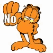 Garfield Cat GIF - Garfield Cat No GIFs
