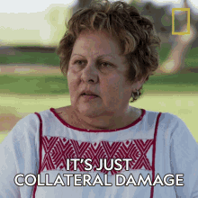 Its Just Collateral Damage Rosanna Esparza GIF - Its Just Collateral Damage Rosanna Esparza The Water Of Lost Hills GIFs