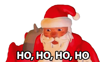 Ho Ho Ho Ho Santa Claus Sticker - Ho Ho Ho Ho Santa Claus Futuristichub Stickers