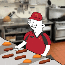 Duhcoin Flipping Burgers GIF - Duhcoin Flipping Burgers Day Job GIFs