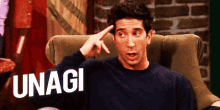Unagi Ross Geller GIF - Unagi Ross Geller Friends GIFs