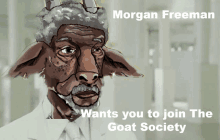 Morgan Freeman Morgan Freeman Goat GIF - Morgan Freeman Morgan Freeman Goat Goat GIFs