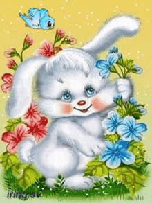 Puszi Nektek Bunny GIF - Puszi Nektek Bunny Easter GIFs