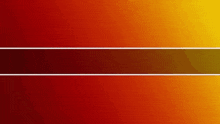 a red and yellow gradient with a white line in the middle .