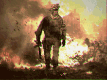 Soldado Soldier GIF - Soldado Soldier Fire GIFs