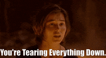 Willow Kit Tanthalos GIF - Willow Kit Tanthalos Youre Tearing Everything Down GIFs