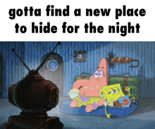 Hawaii Part Ii Gotta Find A New Place To Hide For The Night GIF - Hawaii Part Ii Gotta Find A New Place To Hide For The Night Spongebob GIFs