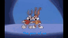 Bugs Bunny Babs Bunny GIF - Bugs Bunny Babs Bunny Buster Bunny GIFs