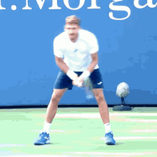 Mario Vilella Martinez Tennis GIF - Mario Vilella Martinez Tennis Ready Position GIFs