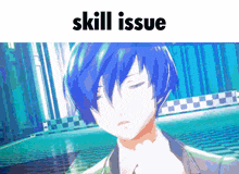 Skill Issue Makoto Yuki GIF - Skill Issue Makoto Yuki Persona 3 Reload GIFs