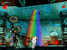 Amaterasu Scenery GIF - Amaterasu Scenery Rainbow GIFs