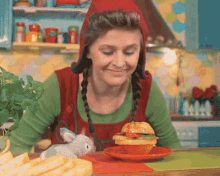Sniff Smell GIF - Sniff Smell Burger GIFs