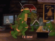 Tmnt Tv Time GIF - Tmnt Tv Time Ninja Turtles GIFs