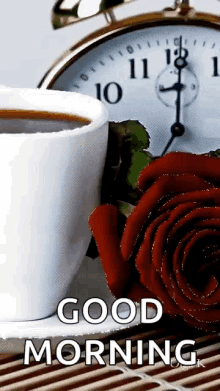 Coffee Good Morning GIF - Coffee Good Morning Rose GIFs