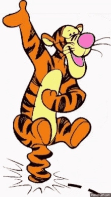 Happy Tiger GIF - Happy Tiger Jumping GIFs