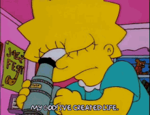 Lisa Simpson Life GIF - Lisa Simpson Life Science GIFs