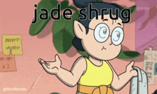 Jade Jade Willow GIF - Jade Jade Willow Willow Shrug GIFs