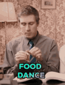 Foil Arms And Hog Food Dance GIF