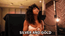 Silver And Gold Arlissa GIF - Silver And Gold Arlissa Do You Hear What I Hear GIFs