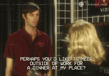 Dinner At My Place Moira GIF - Dinner At My Place Moira Moira Rose GIFs