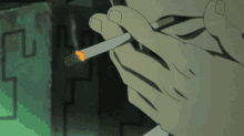 Cigarette Anime GIF