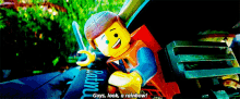 The Lego Movie Emmet GIF - The Lego Movie Emmet Guys Look A Rainbow GIFs
