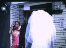 فرح سمير غانم هالة فاخر سهير ذكي رقاصة سعيد سعادة GIF - Wedding Bride Groom GIFs