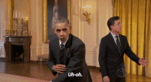 Barrack Obama Oops GIF - Barrack Obama Oops Uh Oh GIFs