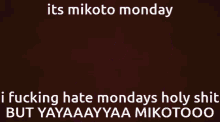 Mikoto Mikoto Milgram GIF - Mikoto Mikoto Milgram Mikoto Kayano GIFs